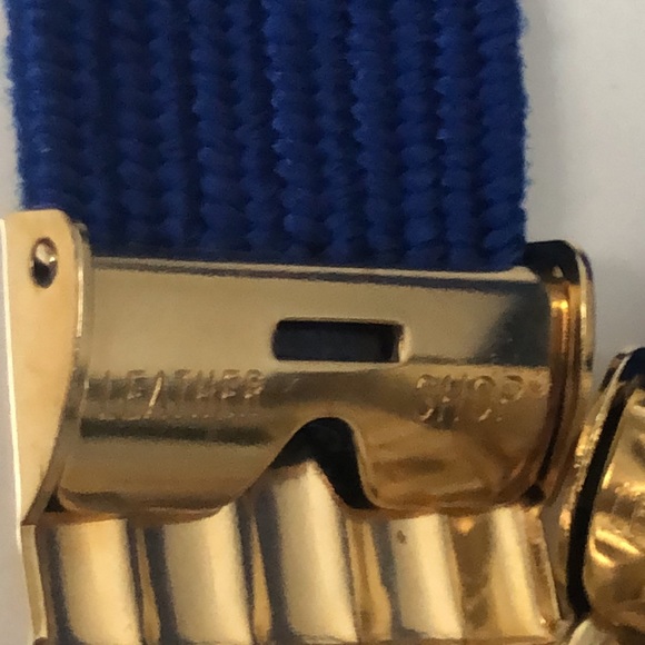 Vintage 80s Braided Rope Cord Belt Purple Blue Teal w Hook Clasp 25” Waist - Picture 6 of 10